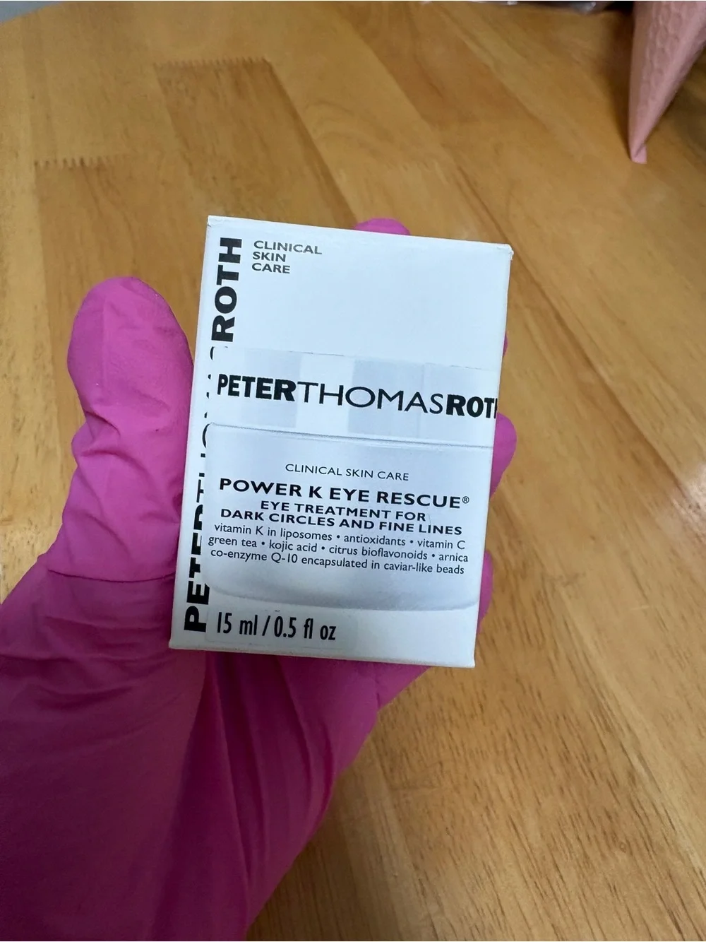 Peter Thomas Roth Power K Eye Rescue Cream-0.5oz/15ML, Sealed, BNIB, AUTHENTIC